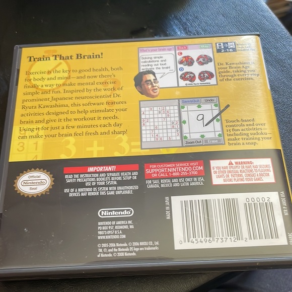 Nintendo DS “Brain Age” video game - Picture 2 of 5